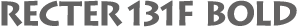 RECTER131F BOLD